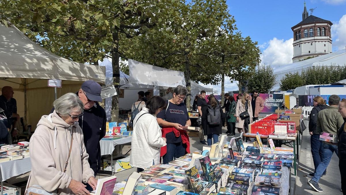 Am 12. und 13. Oktober findet die letzte Düsseldorfer Büchermeile des Jahres in der Altstadt statt.