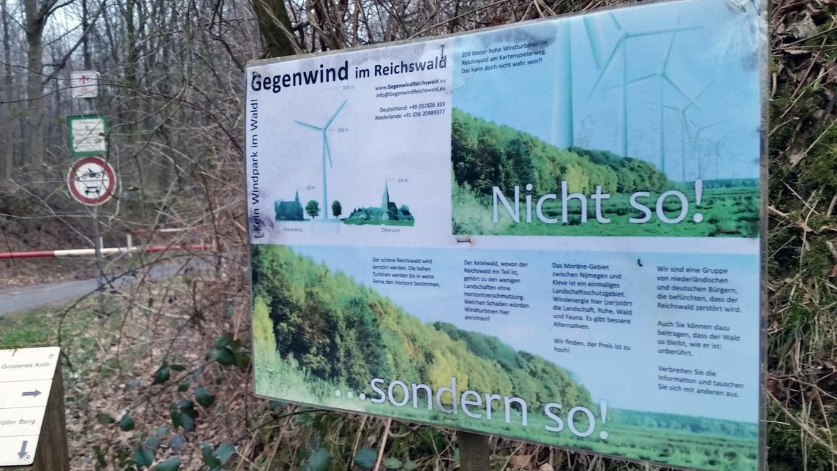 Gegenwind im Reichswald