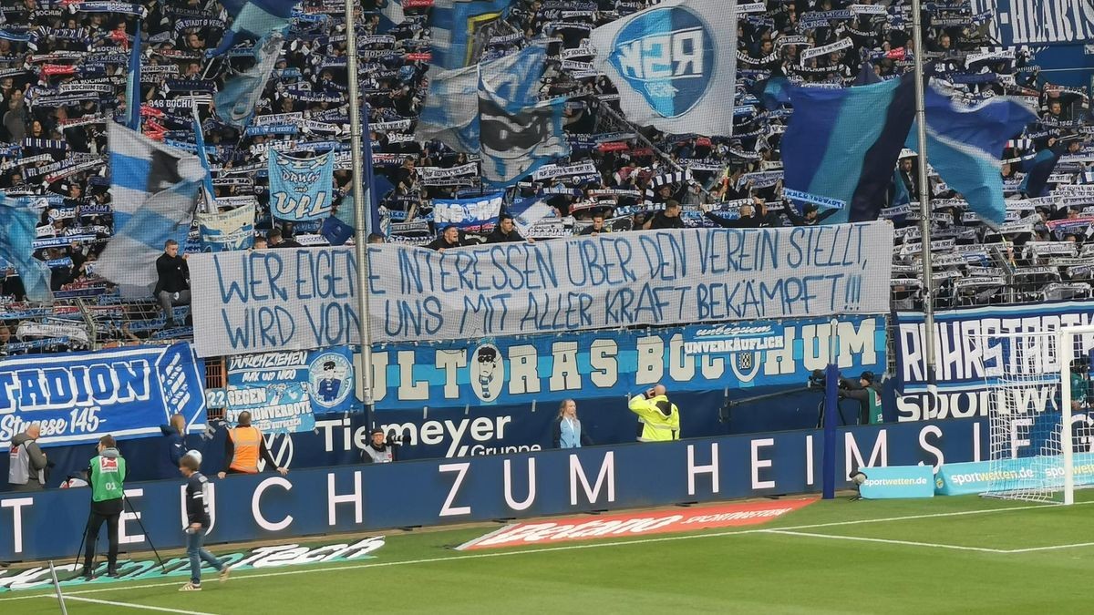 Die Ultras Bochum mit einer Stellungnahme in Richtung Vereinsführung des VfL Bochum.