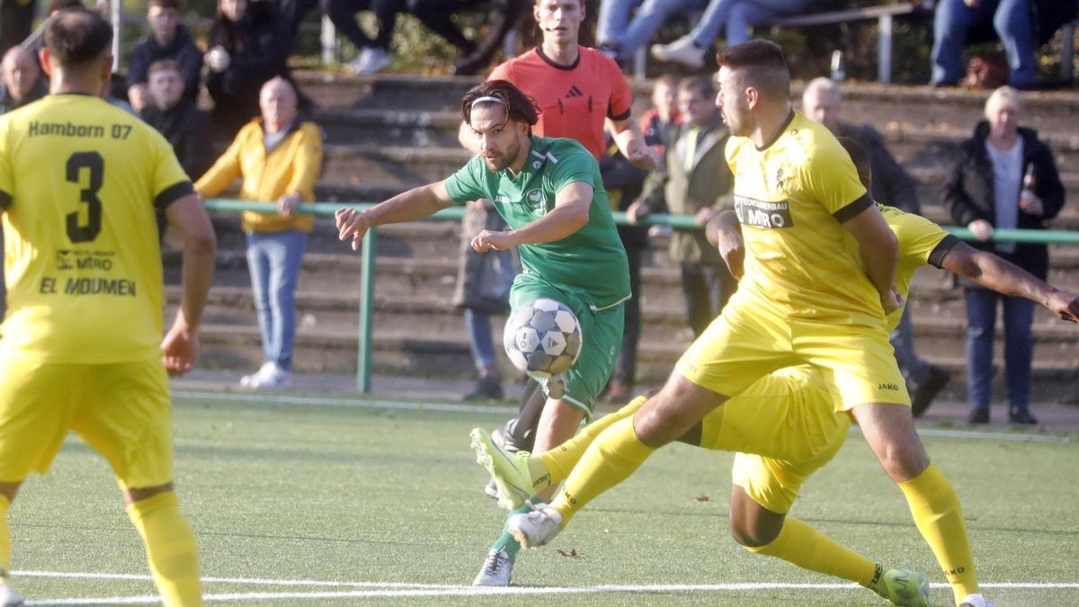 Samet Kanoglu und Arminia Klosterhardt unterlagen den Sportfreunden Hamborn 07 mit 1:4.