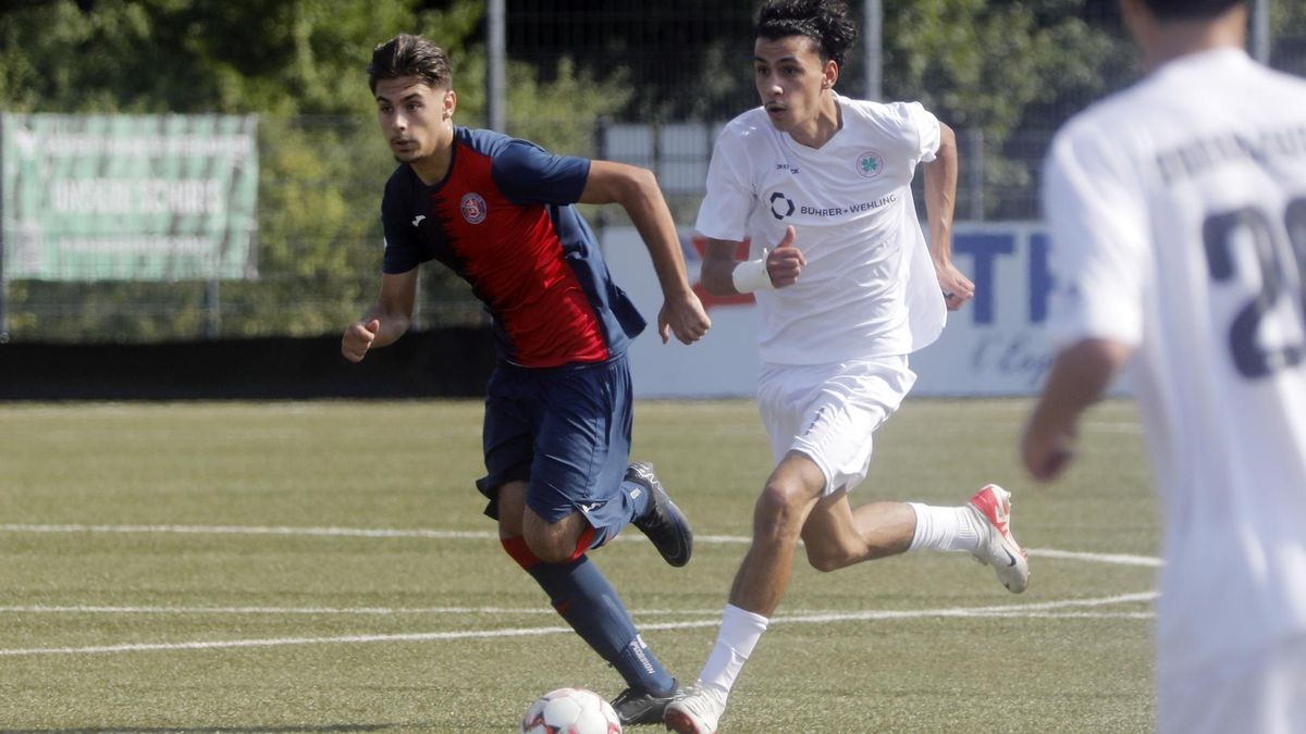 Efe Aldemir köpfte die U19 von RWO in Duisburg zum Sieg.