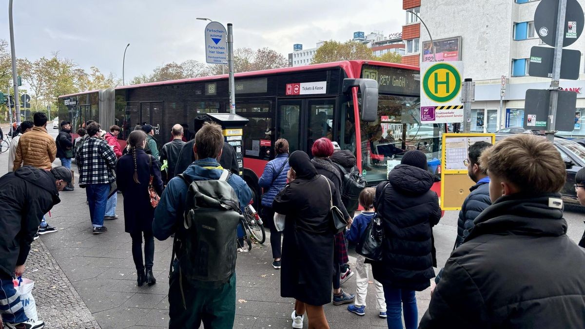 SEV der S-Bahn S41 Berlin-Gesundbrunnen