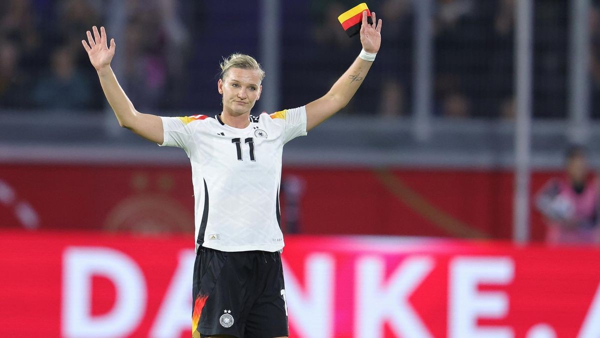 Alexandra Popp hat am Montag ihr letztes Spiel für die DFB-Frauen absolviert.