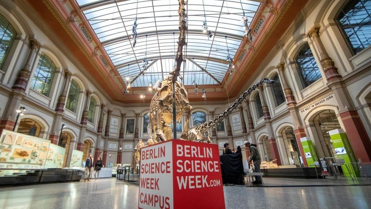 Eingangsbereich Naturkundemuseum Berlin zur 