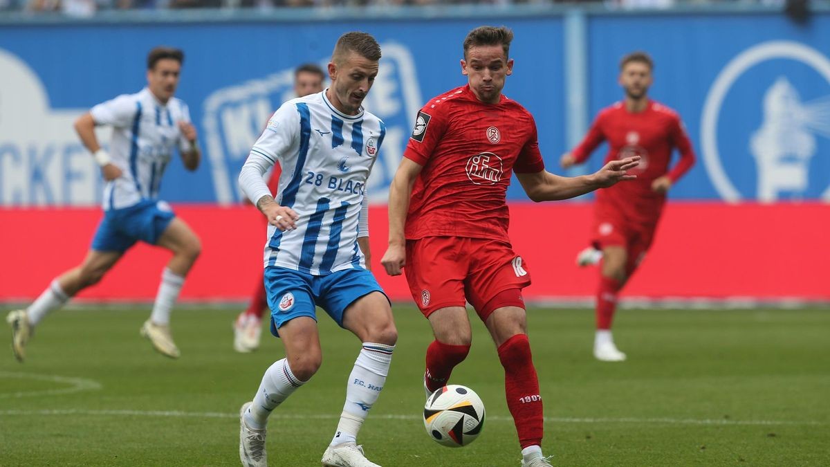 RWE-Verteidiger Nils Kaiser (r.) wird Rot-Weiss Essen lange fehlen.