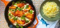 Fisch mit Harissa und Tahini