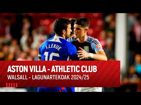 Imagen de portada del video INSIDE | Aston Villa FC vs Athletic Club | Lagunartekoak 2024-25 I Birmingham