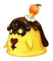 Concept art of Orange Flan.