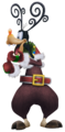 Goofy in his Christmas Town costume