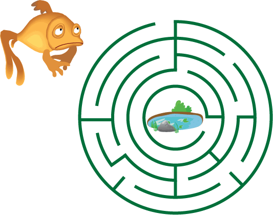 goldfish maze