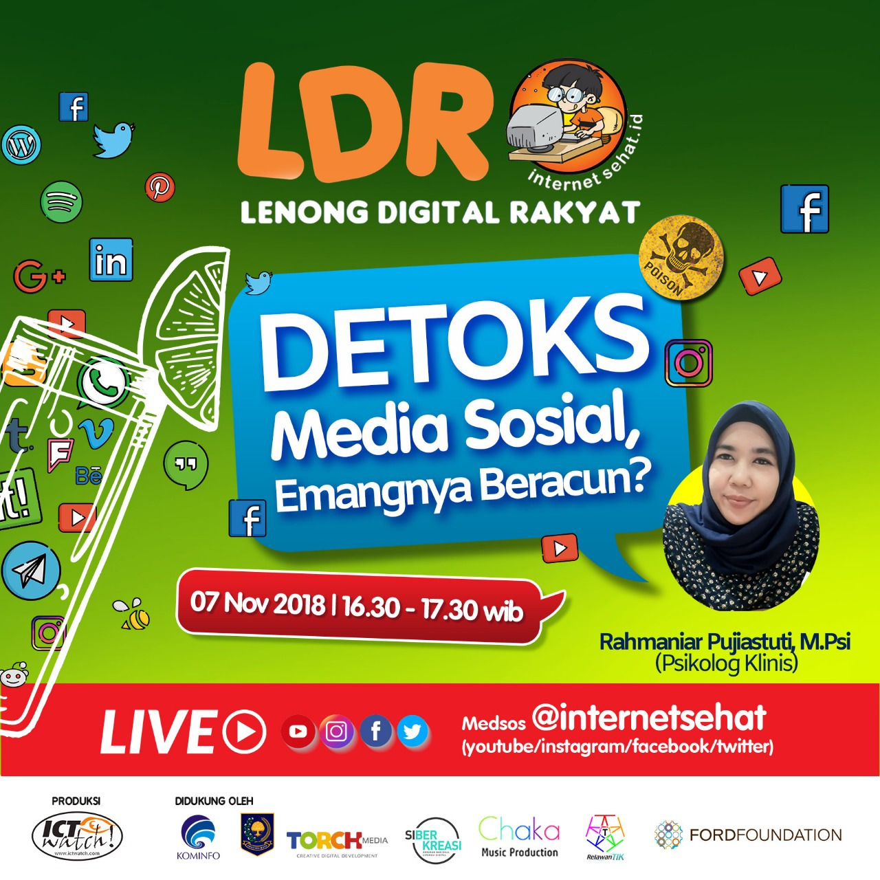 LDR eps 18 Detoks Media Sosial