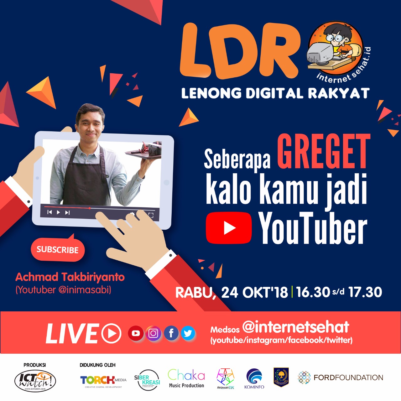 LDR eps 16 Seberapa Greget jadi Youtuber