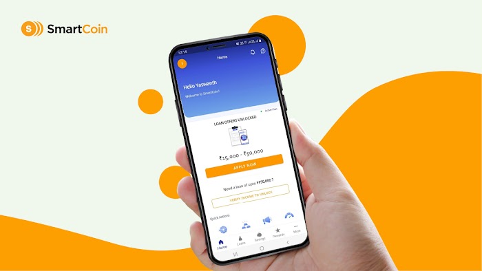 SmartCoin app's easy UI