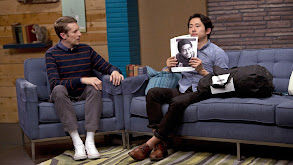 Steven Yeun Wears Rolled Up Black Jeans & No Socks thumbnail