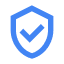 Reduce risks with proactive security icon