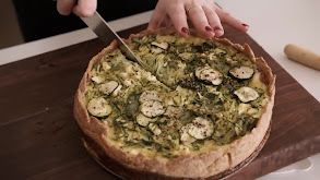 Quiche with Zucchini and Greens thumbnail