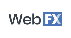 WebFX 社のロゴ