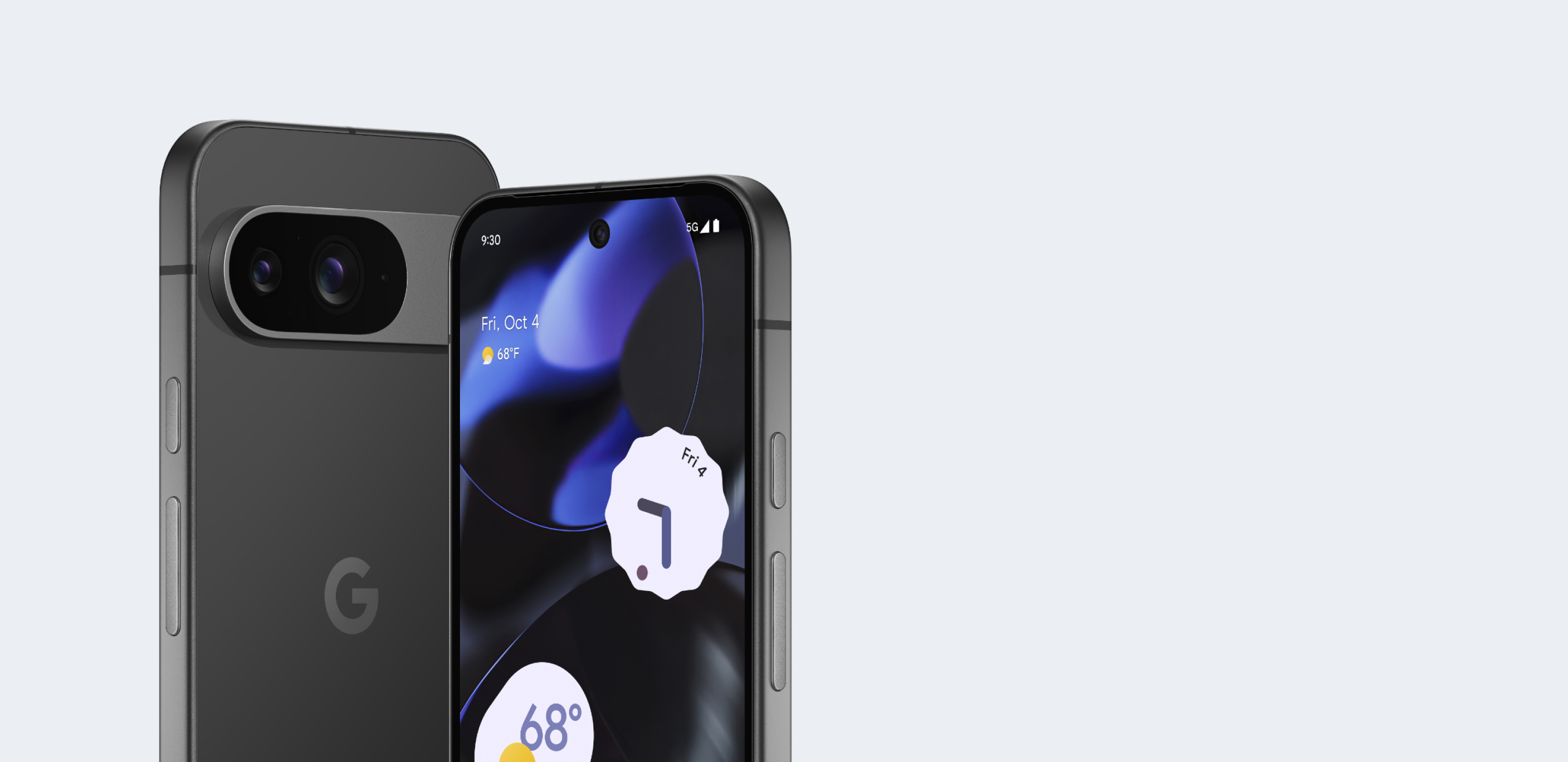 Google Pixel 9 Pro and Pixel 9 Pro XL phones.