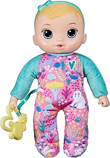 Baby Alive Soft ‘n Cute Doll, Blonde Hair, 11-Inch First Baby Dolls, Washable Soft Toys for Toddlers, for Kids, 18 Months+