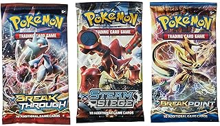 Pokemon TCG Value Pack - 3 Random Booster Packs, 30 Cards Total. Chance at Rares & Holofoils.