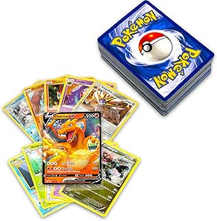 50+ Official Pokemon Cards Collection with 5 Foils in Any Combination and at Least 1 Rarity, GX, EX, FA, Tag Team, Or Secr...