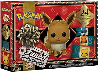 Funko Pop! Holiday Calendar - Pokemon, 24 Pocket Pop! Vinyl Figures