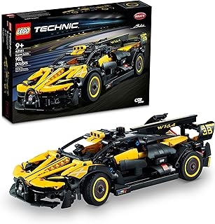 LEGO Technic Bugatti Bolide Racing Car Building Set - Model and Race Engineering Toy for Back to School, Collectible Sport...