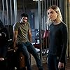 Skyler Samuels, Emma Dumont, and Sean Teale in The Gifted (2017)