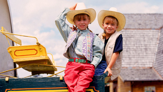 Ashley Olsen and Mary-Kate Olsen in How the West Was Fun (1994)