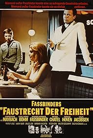 Rainer Werner Fassbinder, Karlheinz Böhm, and Christiane Maybach in Fox and His Friends (1975)