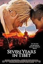 Brad Pitt and Jamyang Jamtsho Wangchuk in Seven Years in Tibet (1997)