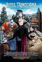 Steve Buscemi, Adam Sandler, CeeLo Green, Kevin James, and Selena Gomez in Hotel Transylvania (2012)