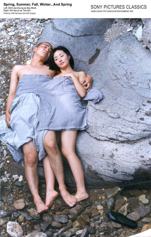 Seo Jae-kyeong and Yeo-jin Ha in Spring, Summer, Fall, Winter... and Spring (2003)