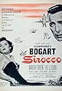 Humphrey Bogart and Märta Torén in Sirocco (1951)