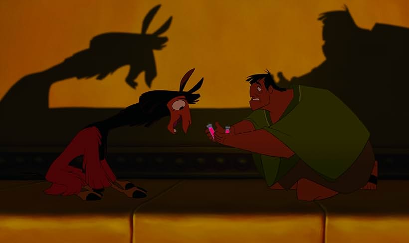 John Goodman and David Spade in The Emperor's New Groove (2000)