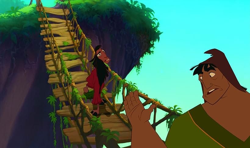 John Goodman and David Spade in The Emperor's New Groove (2000)