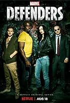 Charlie Cox, Krysten Ritter, Mike Colter, and Finn Jones in The Defenders (2017)