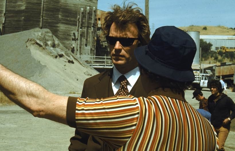 Clint Eastwood and Don Siegel in Dirty Harry (1971)