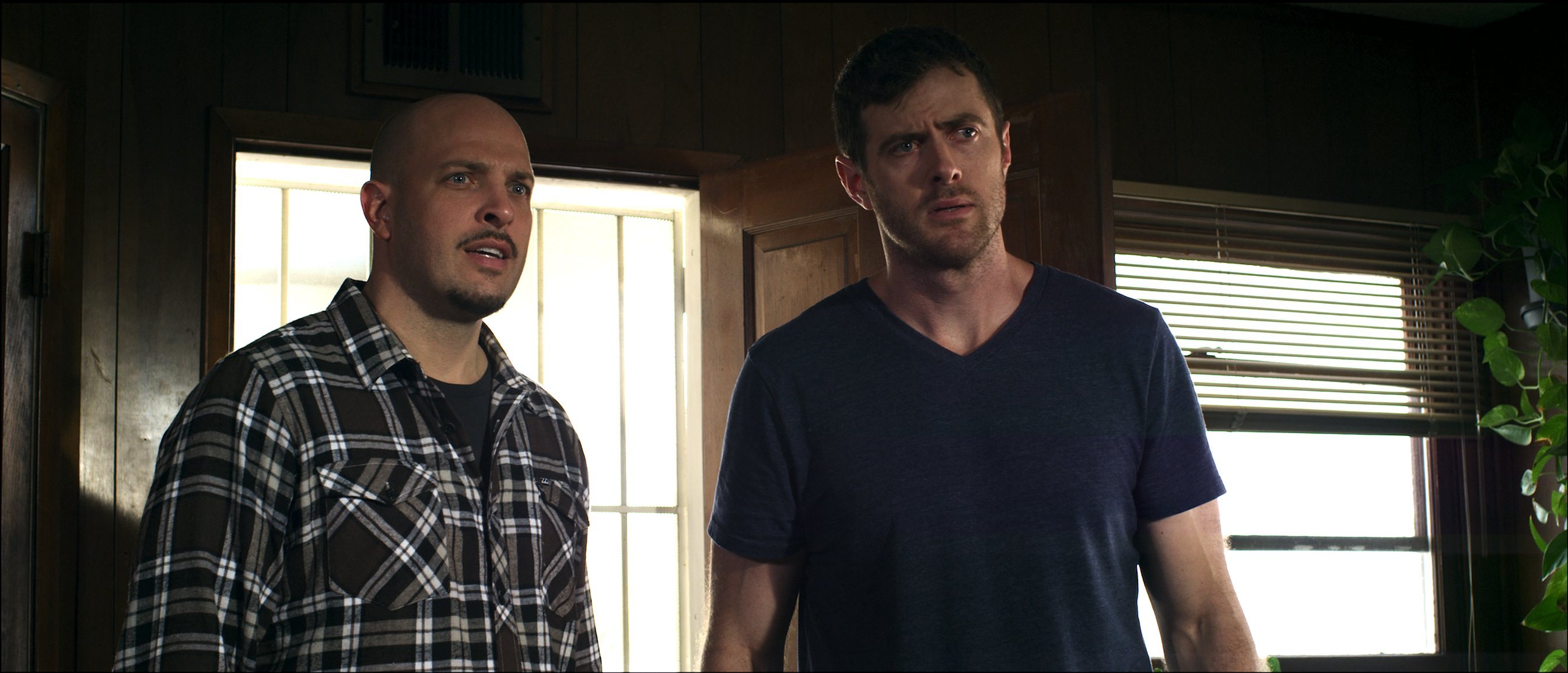 Still of Graham Shiels and Adam Marcinowski in Chasing the Past (2014)