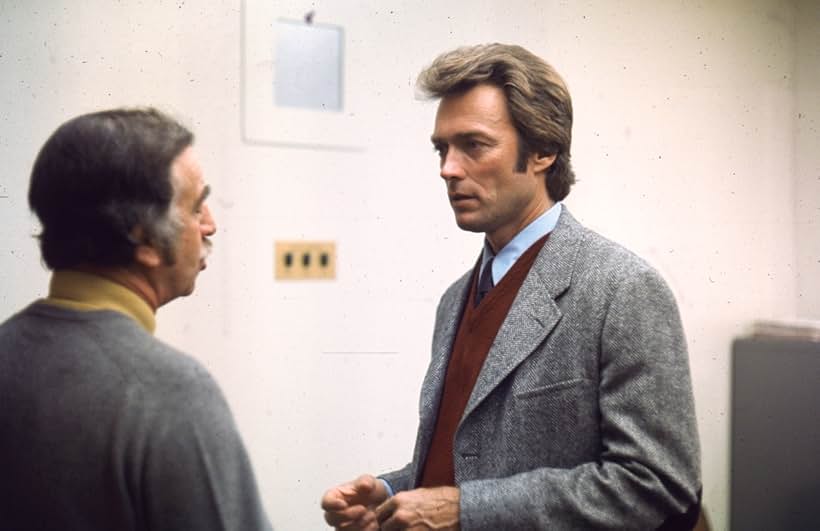 Clint Eastwood and Don Siegel in Dirty Harry (1971)