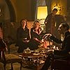 Miranda Otto, Richard Coyle, Lucy Davis, Kiernan Shipka, and Chance Perdomo in Chilling Adventures of Sabrina (2018)