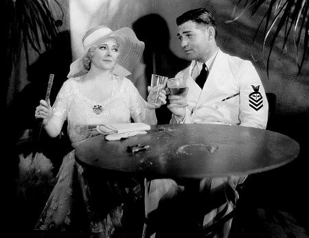 "Hell Divers," Marjorie Rambeau and Clark Gable. 1932 MGM