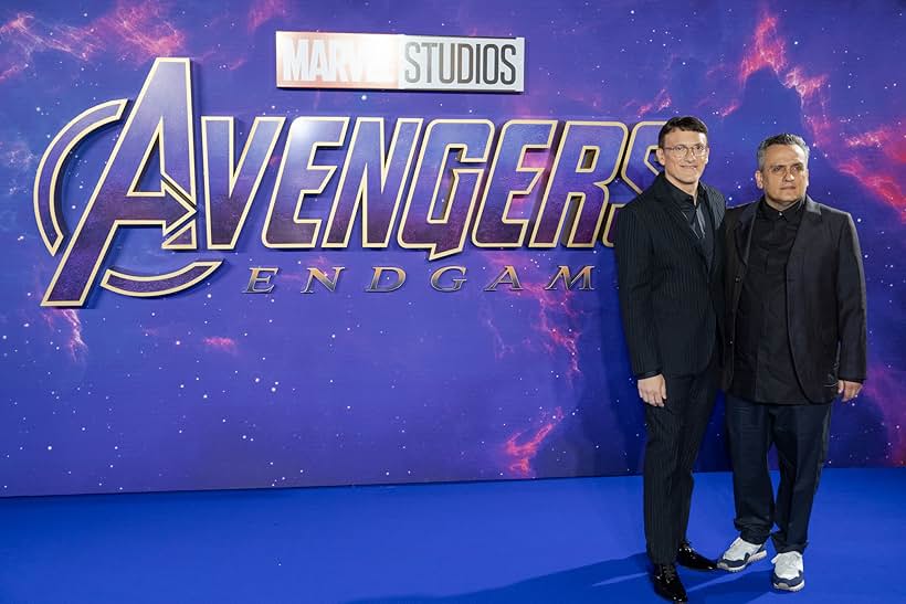 Anthony Russo and Joe Russo at an event for Avengers: Endgame (2019)