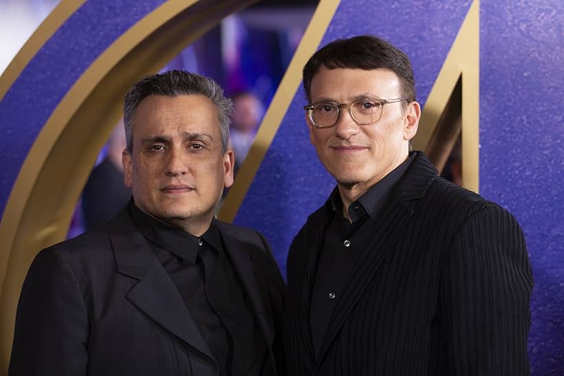 Anthony Russo and Joe Russo at an event for Avengers: Endgame (2019)