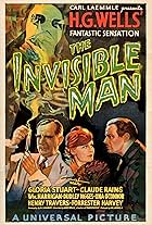 Claude Rains, Gloria Stuart, William Harrigan, and Henry Travers in The Invisible Man (1933)