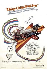 Dick Van Dyke, Adrian Hall, Sally Ann Howes, and Heather Ripley in Chitty Chitty Bang Bang (1968)