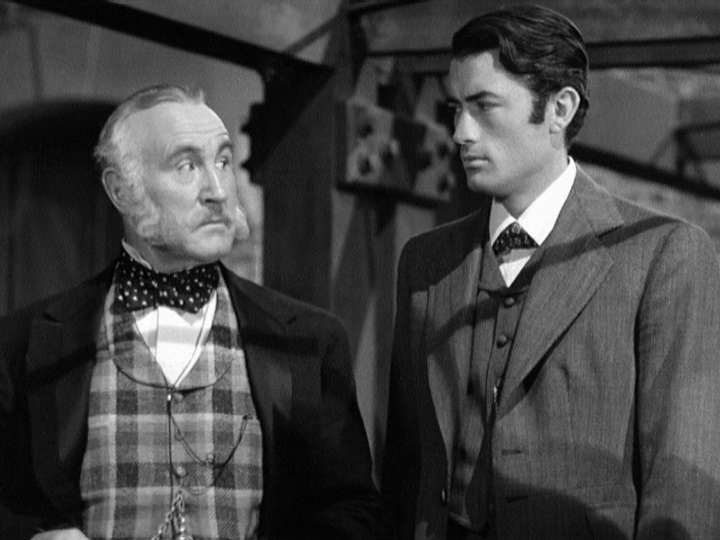 Gregory Peck and Donald Crisp in The Valley of Decision (1945)