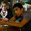 Lucy Davis and Chance Perdomo in Chilling Adventures of Sabrina (2018)