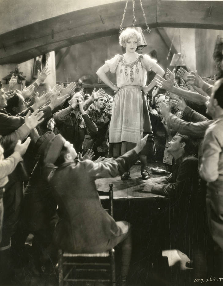 Ernie Alexander, John Carroll, Marion Davies, Drew Demorest, Cliff Edwards, Scott Kolk, Benny Rubin, and Harry Tenbrook in Marianne (1929)