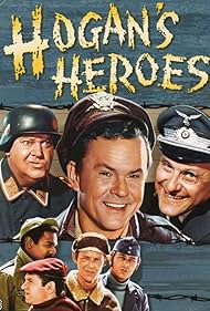 John Banner, Robert Clary, Bob Crane, Richard Dawson, Ivan Dixon, Larry Hovis, and Werner Klemperer in Hogan's Heroes (1965)